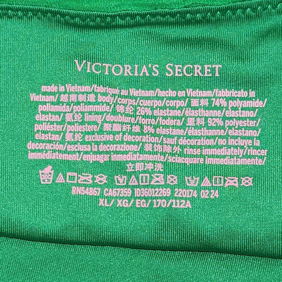 Victoria’s Secret Beach Beads Cut-Out Cheeky One-Piece Size XL.  #B11 - Picture 3 of 11